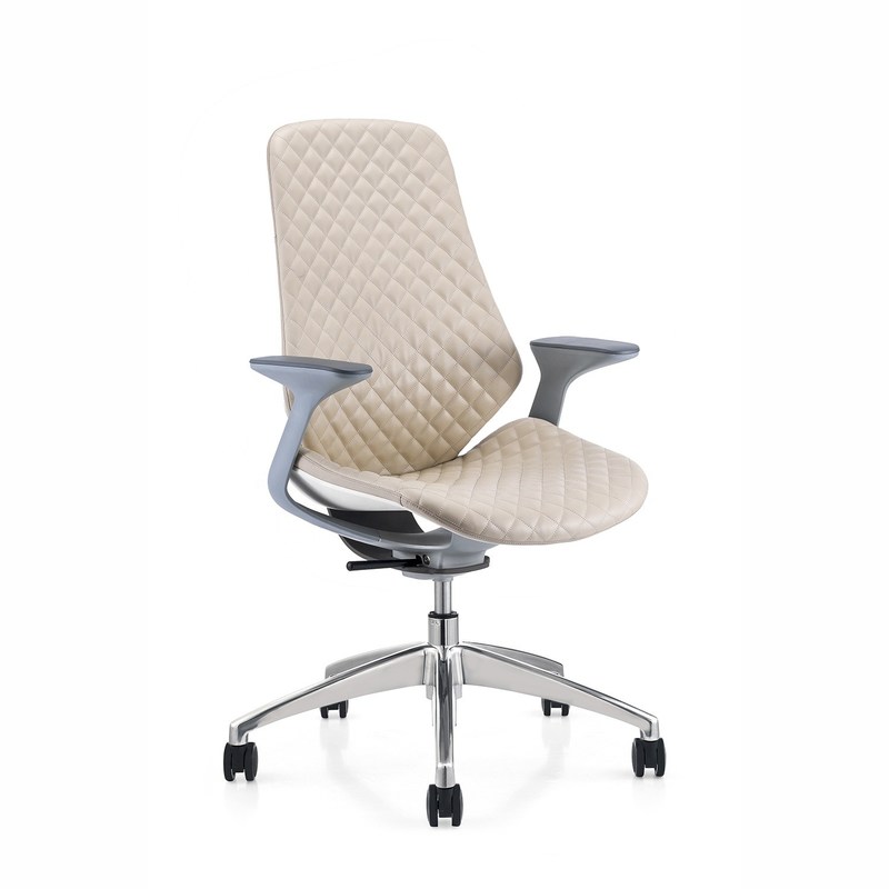 end Home PU Leather Cover Office Chair Furniture Sale Luxury Plastic Meeting Swivel Chair