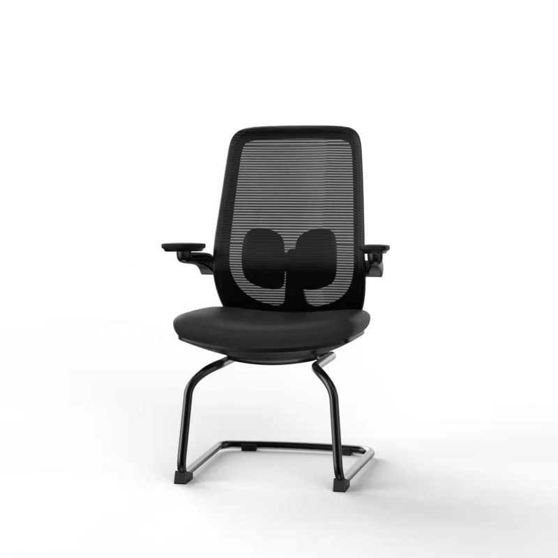 Y-SEATER মিড-ব্যাক Mesh অফিস কনফারেন্স চেয়ার 2D আর্ম সঙ্গে শীতল এবং আরামদায়ক থাকুন