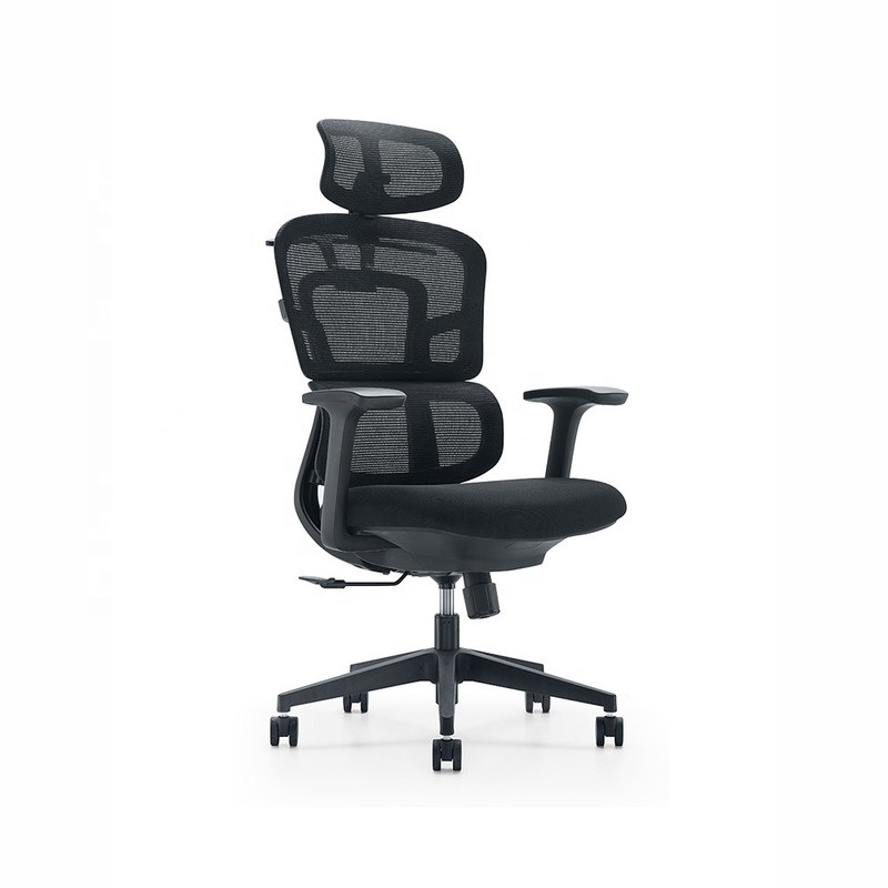 Mail Packing Adjustable High Back Executive Luxury Mesh Office Chair with Lumbar Support