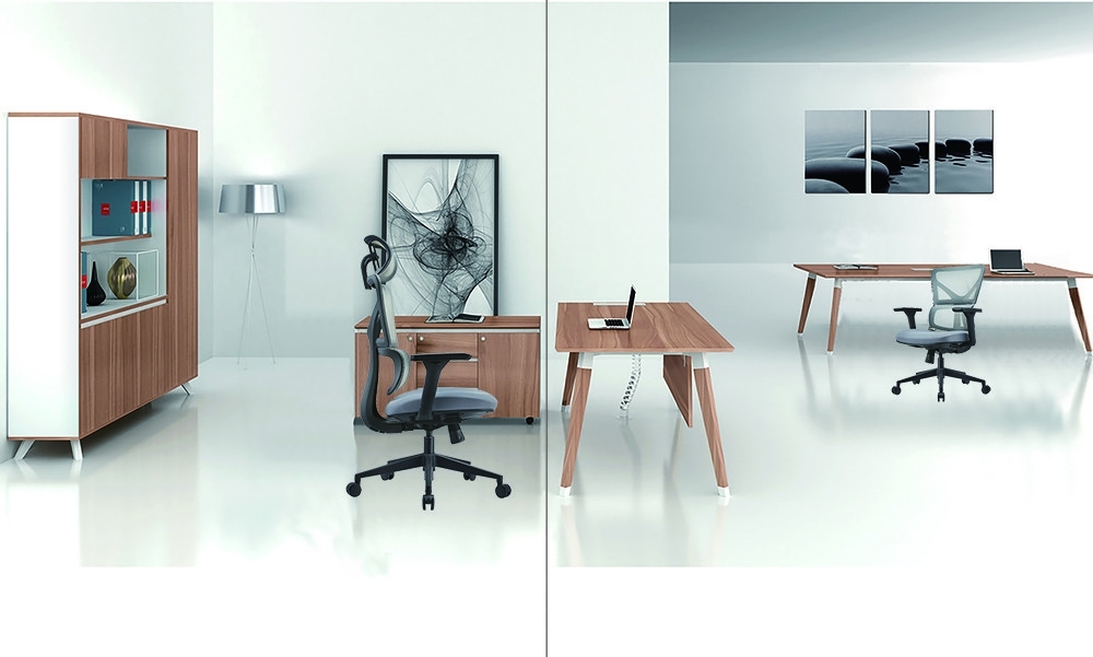 আধুনিক ডিজাইন শৈলী উচ্চ ব্যাক জাল অফিস চেয়ার ফোশান অফিস আসবাবপত্র এক্সিকিউটিভের জন্য