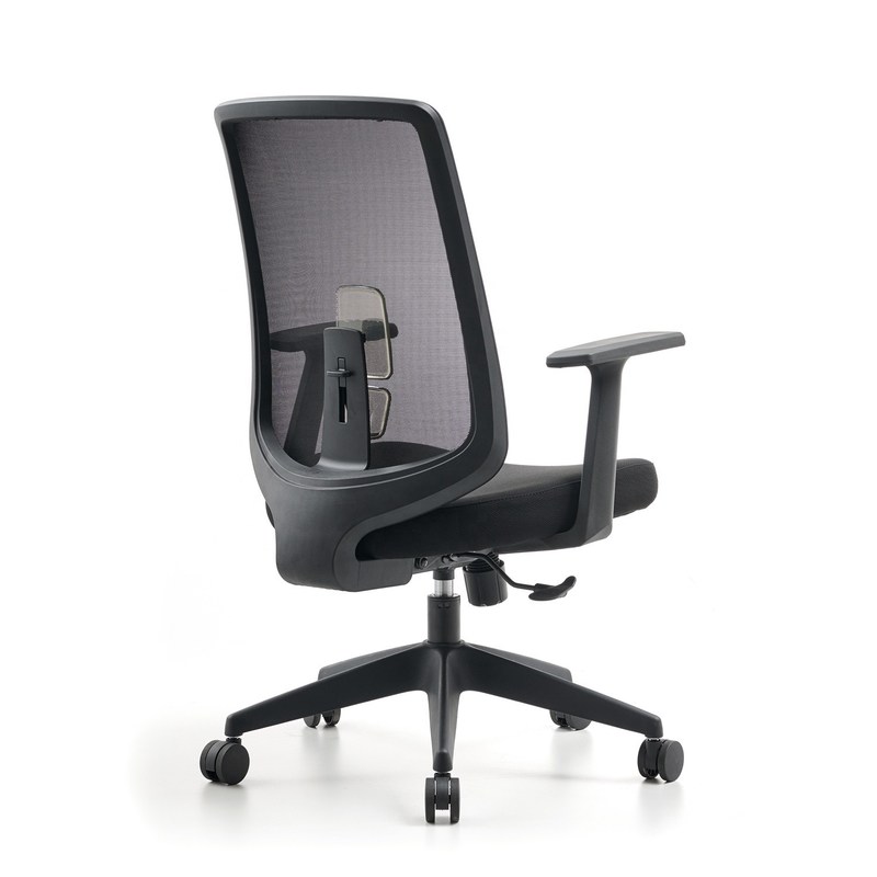 Free Sample Cadeira de Escritorio M-062B Mid Back Swivel Mesh Ergonomic Office Chair