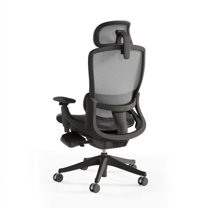 ডোনাতি যন্ত্রের সাথে ফুল মেশ বস চেয়ার বিলাসবহুল আধুনিক অফিস আসবাবপত্র পাস বিআইএফএমএ পরীক্ষা