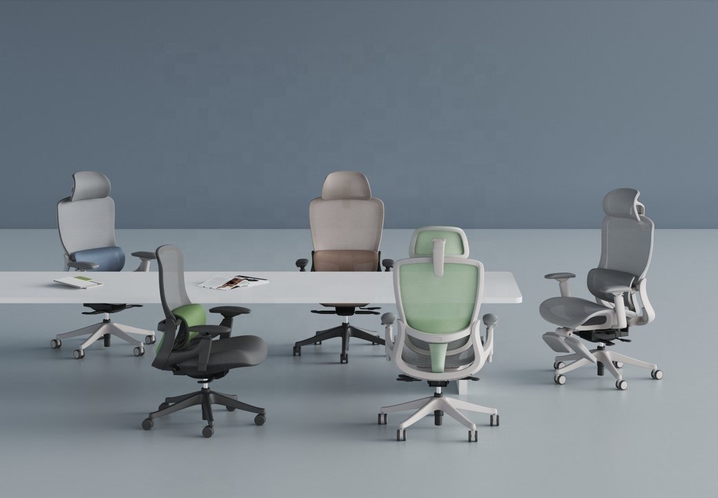 ডোনাতি যন্ত্রের সাথে ফুল মেশ বস চেয়ার বিলাসবহুল আধুনিক অফিস আসবাবপত্র পাস বিআইএফএমএ পরীক্ষা