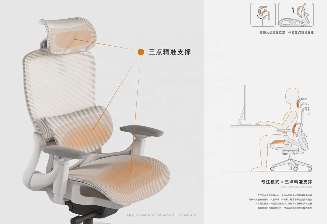 অফিস, হোটেল, বাড়ি এবং স্কুলের জন্য লকিং-টিল্ট মেকানিজম সহ বিলাসবহুল ফুল মেশ বস চেয়ার