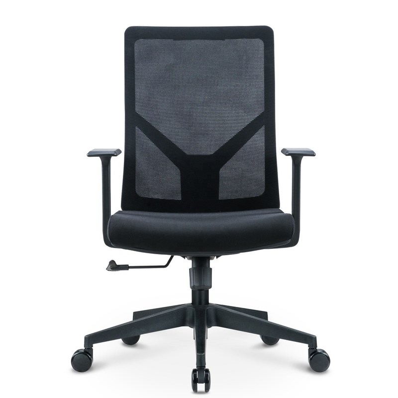 বিনামূল্যে নমুনা শিপিং Cadeira Mesh Mid-Back Swivel Adjustable Task Chair for Office