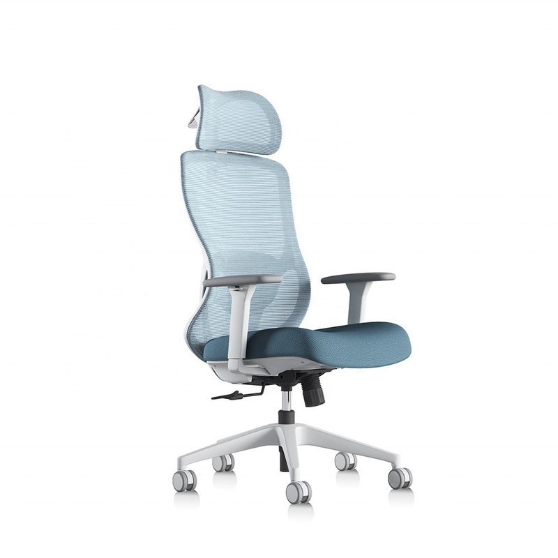 3D আর্মরেস্ট এবং আরামদায়ক সিট কুশন সহ অ্যাডজাস্টেবল উচ্চ ব্যাক অফিস সুইভেল চেয়ার