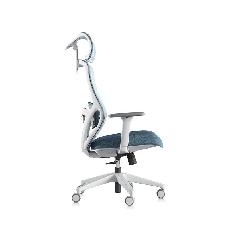 3D আর্মরেস্ট এবং আরামদায়ক সিট কুশন সহ অ্যাডজাস্টেবল উচ্চ ব্যাক অফিস সুইভেল চেয়ার