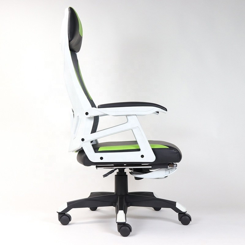 সম্মেলন কক্ষের জন্য কমলা রঙের কাস্টমাইজযোগ্য ফ্যাব্রিক জাল ব্যাক সুইভেল অফিস আসবাব