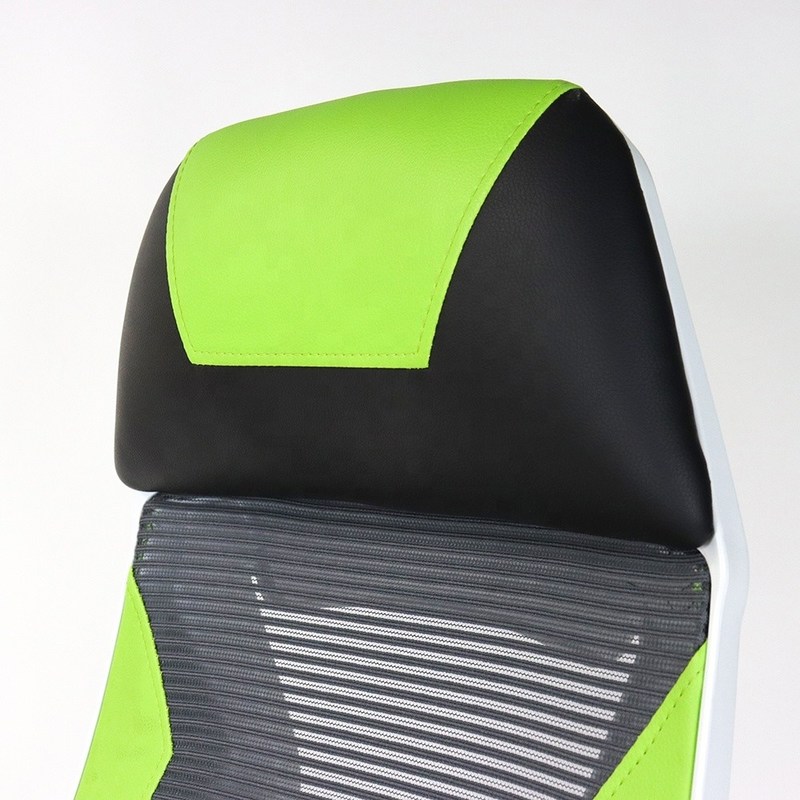 সম্মেলন কক্ষের জন্য কমলা রঙের কাস্টমাইজযোগ্য ফ্যাব্রিক জাল ব্যাক সুইভেল অফিস আসবাব