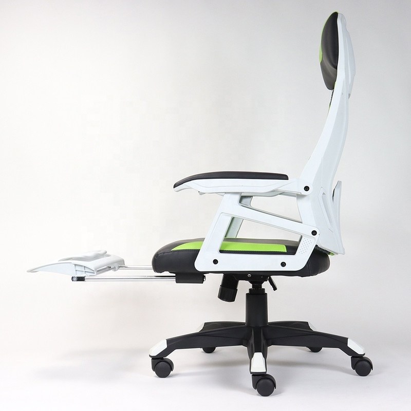 সম্মেলন কক্ষের জন্য কমলা রঙের কাস্টমাইজযোগ্য ফ্যাব্রিক জাল ব্যাক সুইভেল অফিস আসবাব