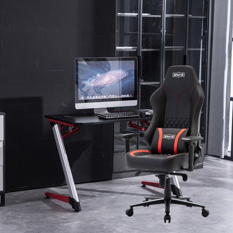 19 বাটারফ্লাই মেকানিজম এক্সিকিউটিভ চেয়ার ওয়াই-সিটার ৬২৫-বিআর পিইউ লেদার ই-স্পোর্ট গেমিং চেয়ার